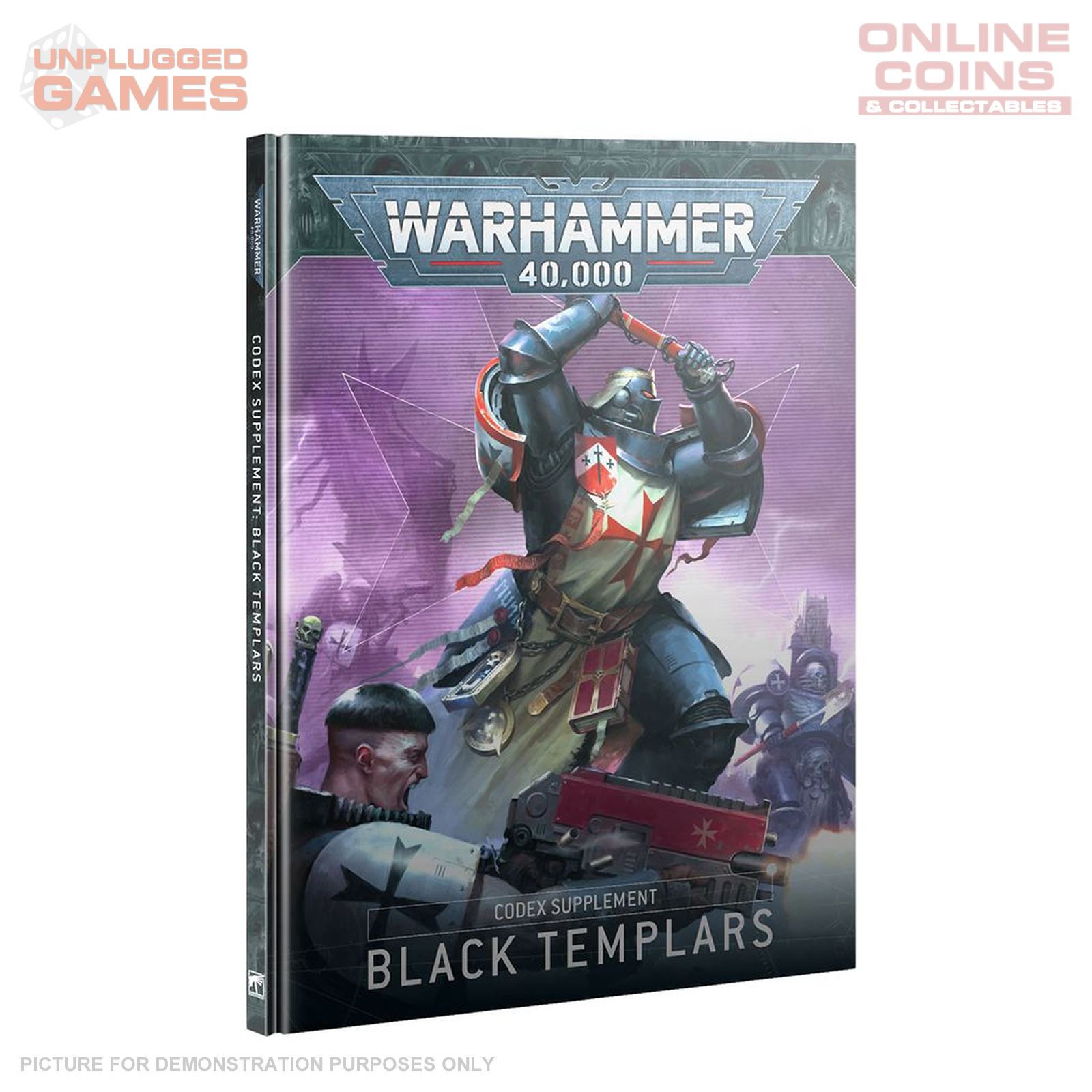 Warhammer 40,000 - CODEX SUPPLEMENT BLACK TEMPLARS - PREORDER