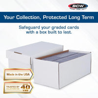 BCW Graded Trading Card Storage - Shoe Box 100ct - PRE ORDER