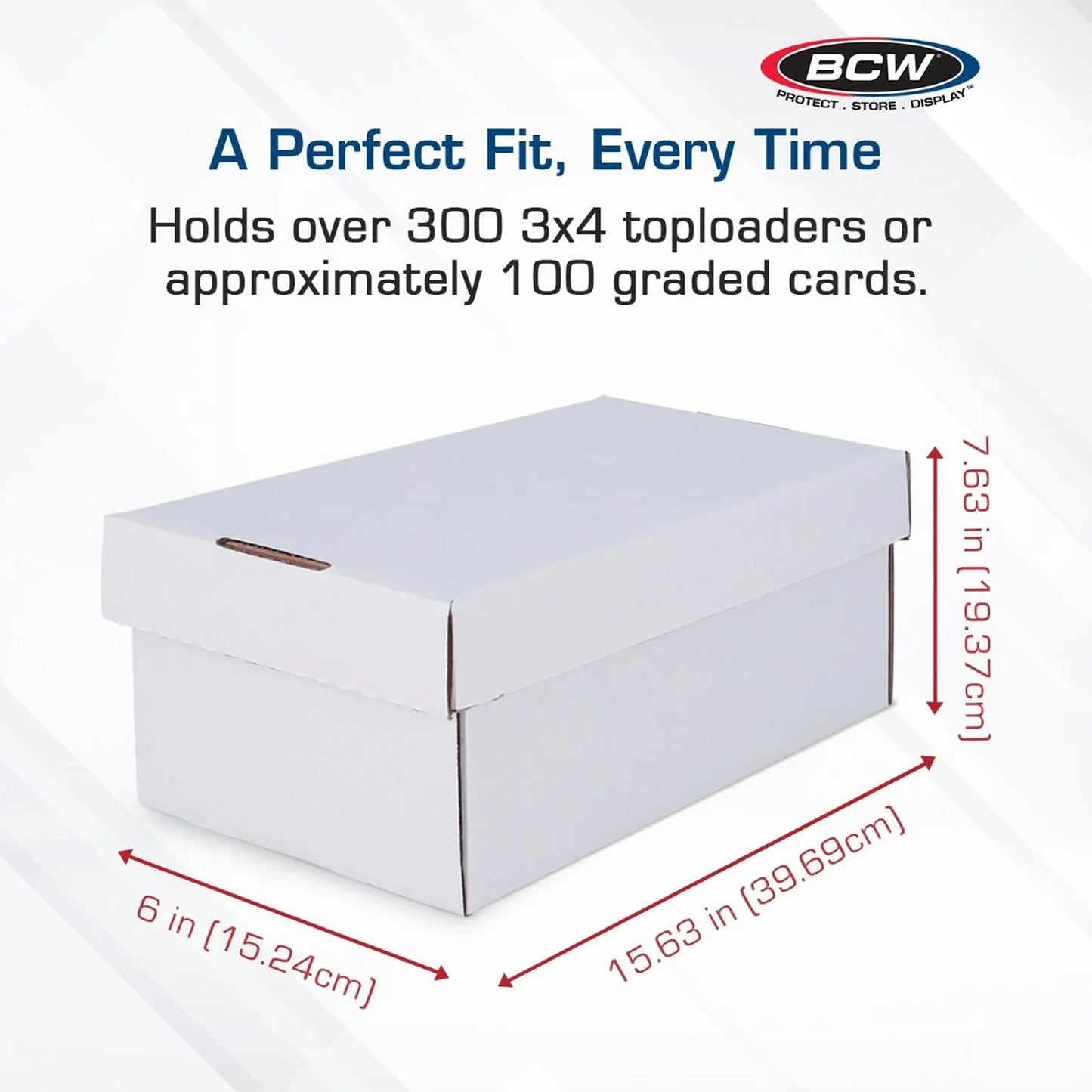 BCW Graded Trading Card Storage - Shoe Box 100ct - PRE ORDER