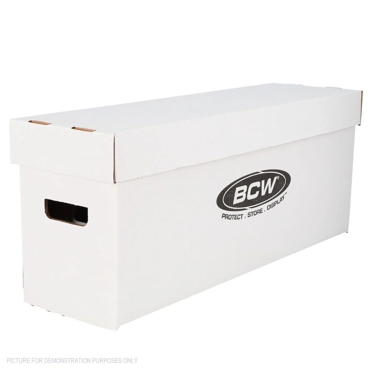 BCW Long Comic Storage Box - WHITE - PRE ORDER