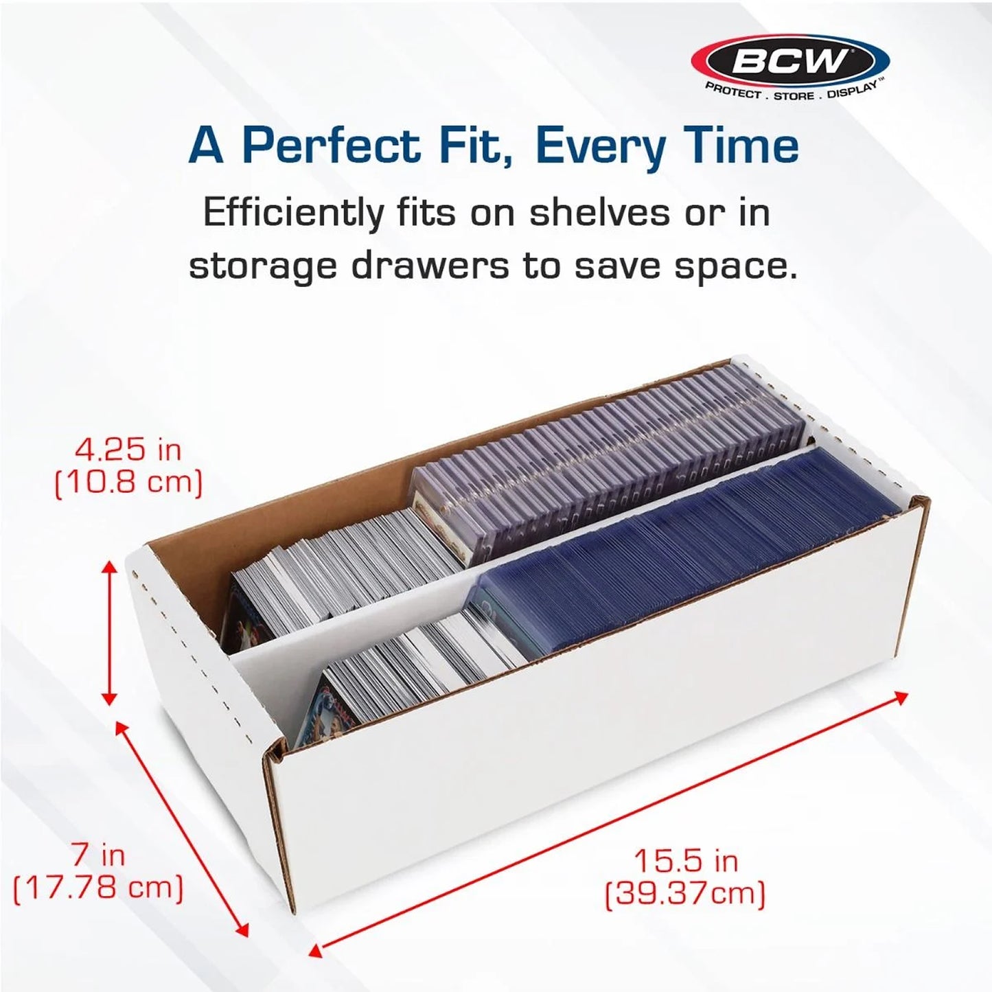 BCW Trading Card Storage Box - Shoe Box 1,600ct - PRE ORDER