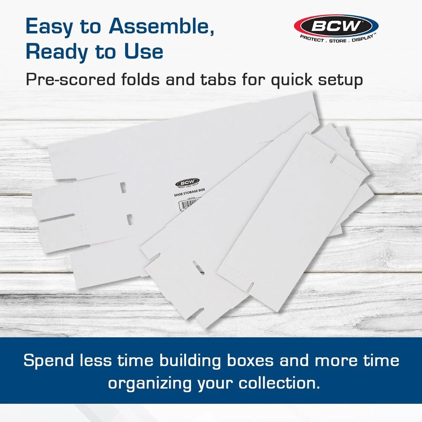BCW Trading Card Storage Box - Shoe Box 1,600ct - PRE ORDER
