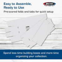 BCW Trading Card Storage Box - Shoe Box 1,600ct - PRE ORDER
