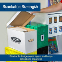 BCW Short Comic Storage Box - WHITE - PRE ORDER