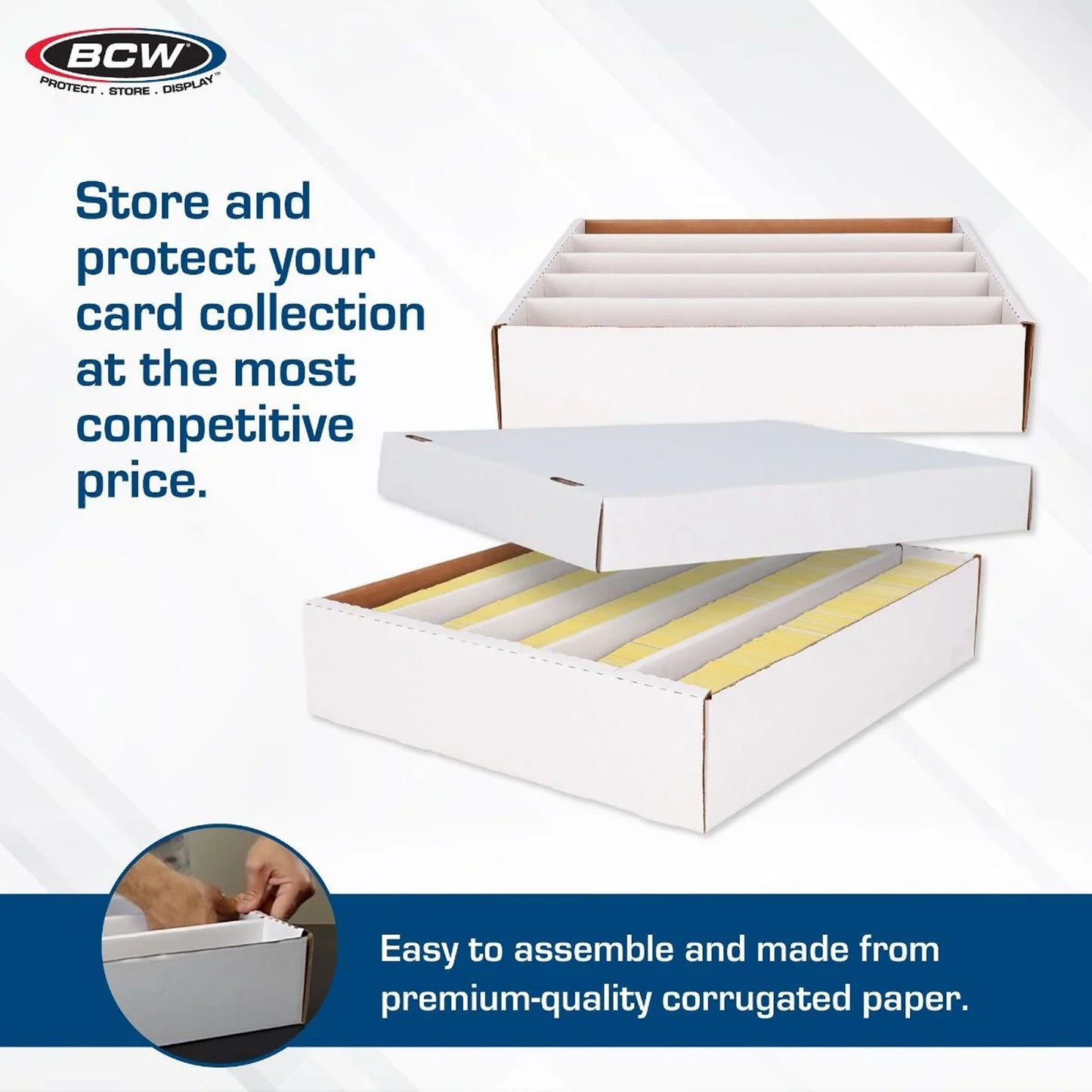 BCW Trading Card Super Monster Storage Box 5000 Count Cardboard
