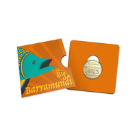 2025 Aussie Big Things 2 - Uncirculated $1 Coin in Card -  The Big Barramundi