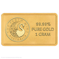 2026 Perth Mint Bon Scott 80th Anniversary - 1g Gold Minted Bar In Card