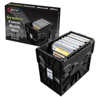 BCW Graded Comic Book Bin - BLACK