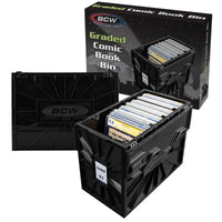 BCW Graded Comic Book Bin - BLACK