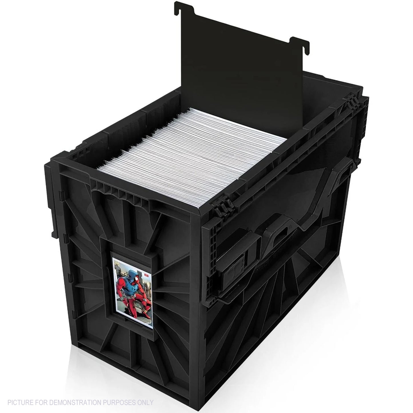 BCW Short Comic Book Bin - BLACK - PRE ORDER