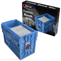 BCW Short Comic Book Bin - BLUE - PRE ORDER