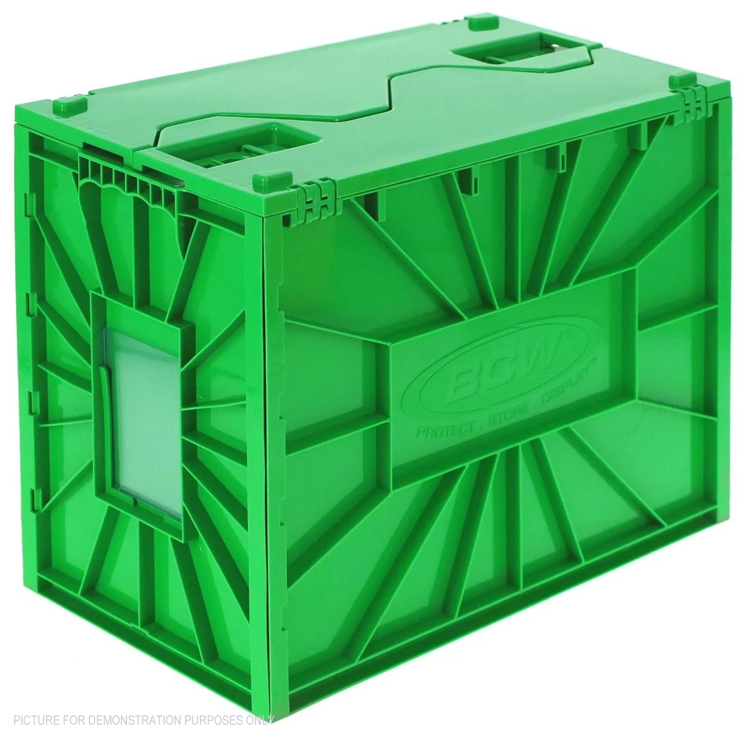 BCW Short Comic Book Bin - GREEN - PRE ORDER