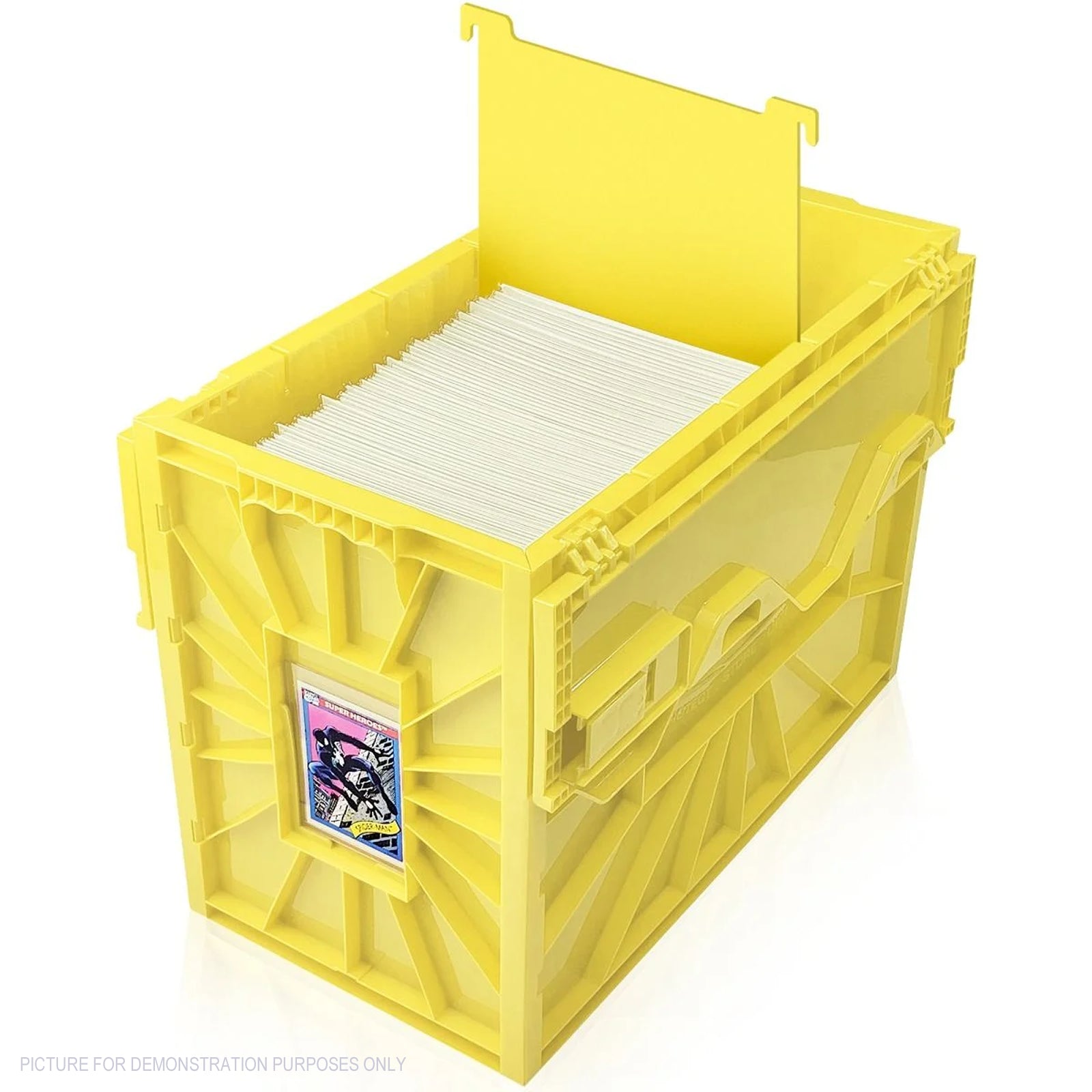 BCW Short Comic Book Bin - YELLOW - PRE ORDER