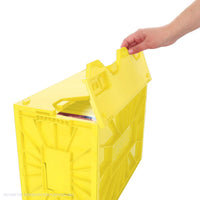 BCW Short Comic Book Bin - YELLOW - PRE ORDER