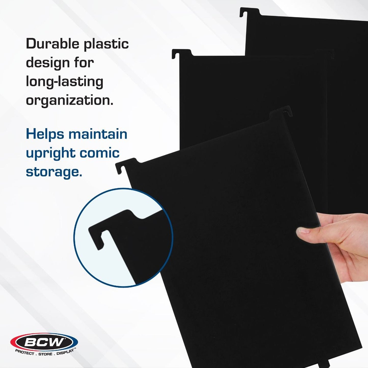 BCW Graded Bin PARTITIONS - BLACK