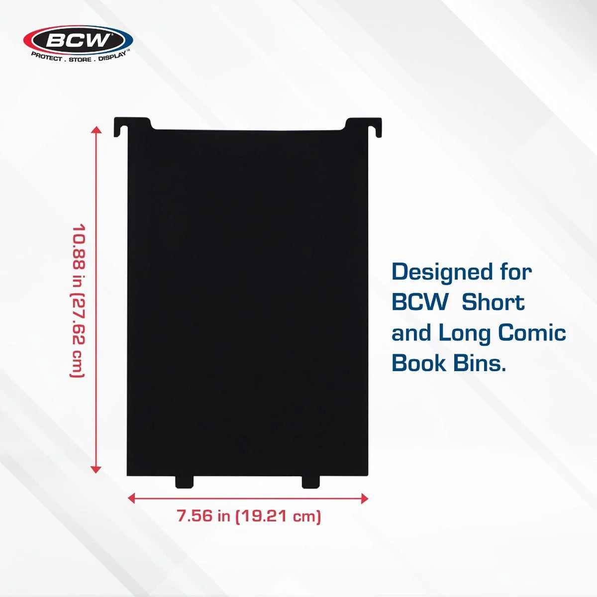 BCW Comic Book Bin Partitions - Black