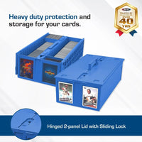 BCW Collectable Card Bin 1600 Count - BLUE - PRE ORDER