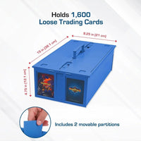BCW Collectable Card Bin 1600 Count - BLUE - PRE ORDER
