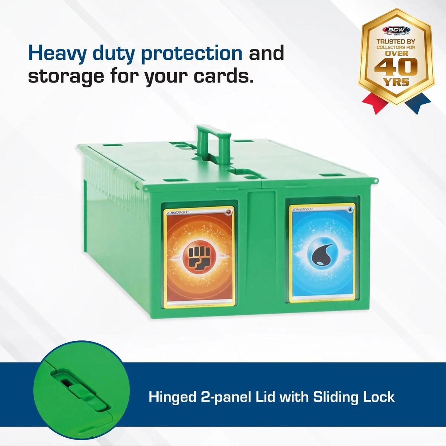 BCW Collectable Card Bin 1600 Count - GREEN - PRE ORDER