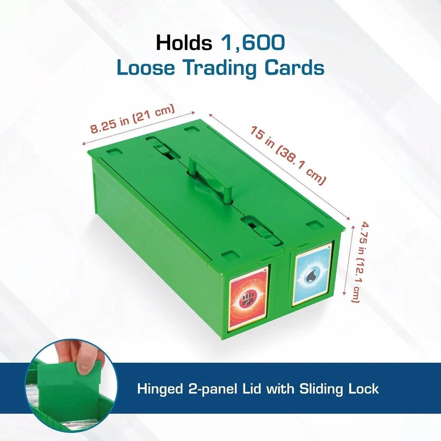 BCW Collectable Card Bin 1600 Count - GREEN - PRE ORDER