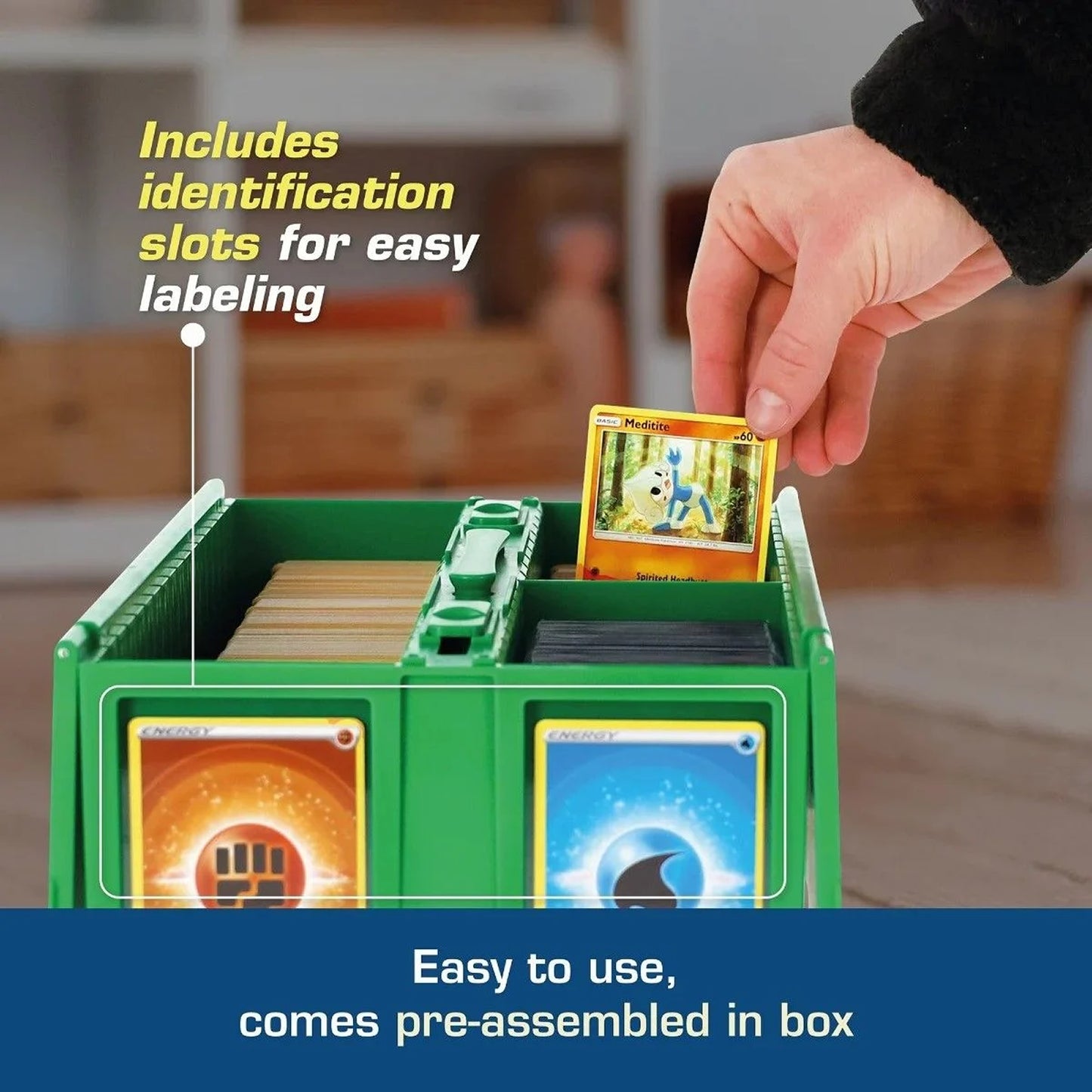 BCW Collectable Card Bin 1600 Count - GREEN - PRE ORDER