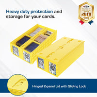BCW Collectable Card Bin 1600 Count - YELLOW - PRE ORDER