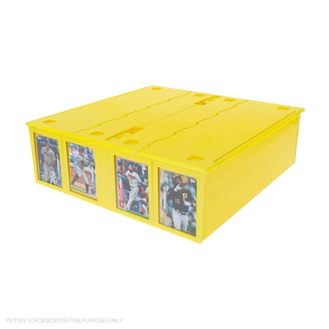 BCW Collectable Card Bin 3200 Count - YELLOW - PRE ORDER