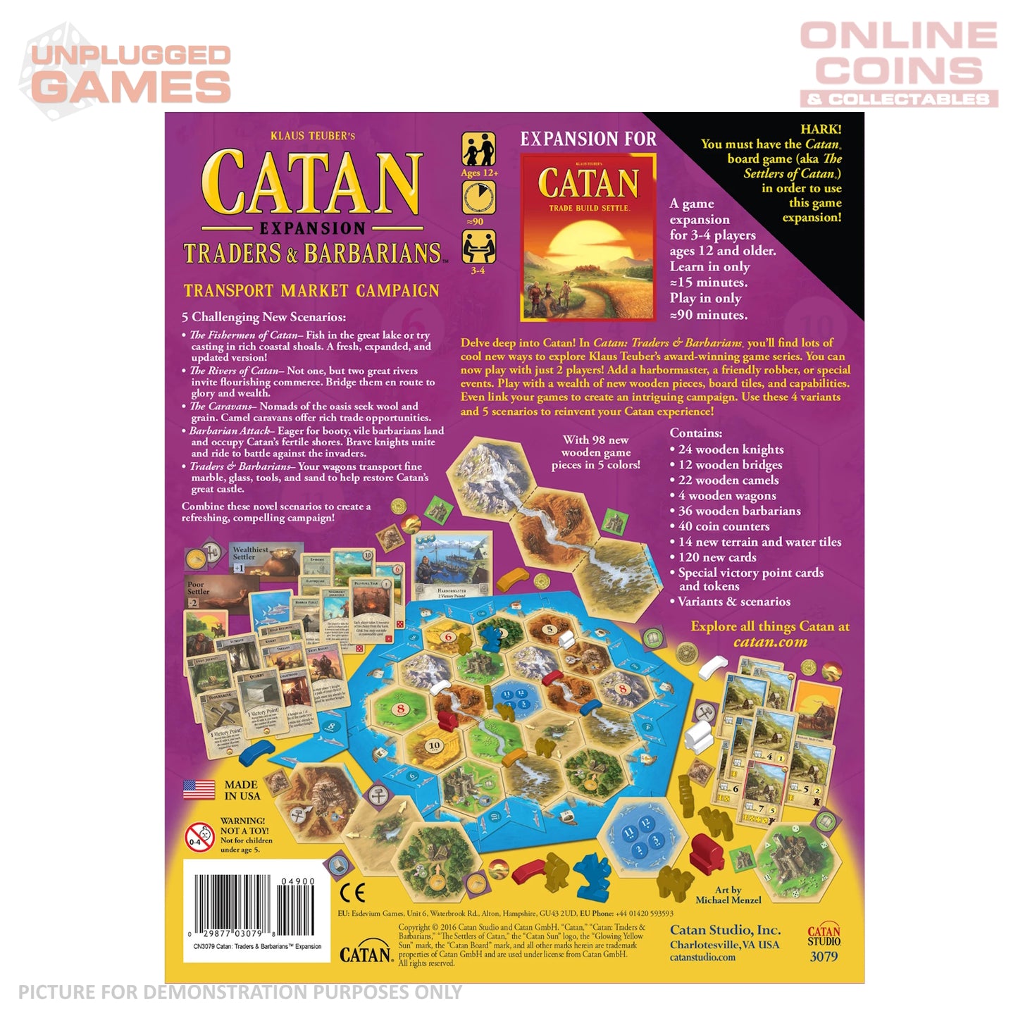 Catan - Traders & Barbarians Expansion 5th Edition