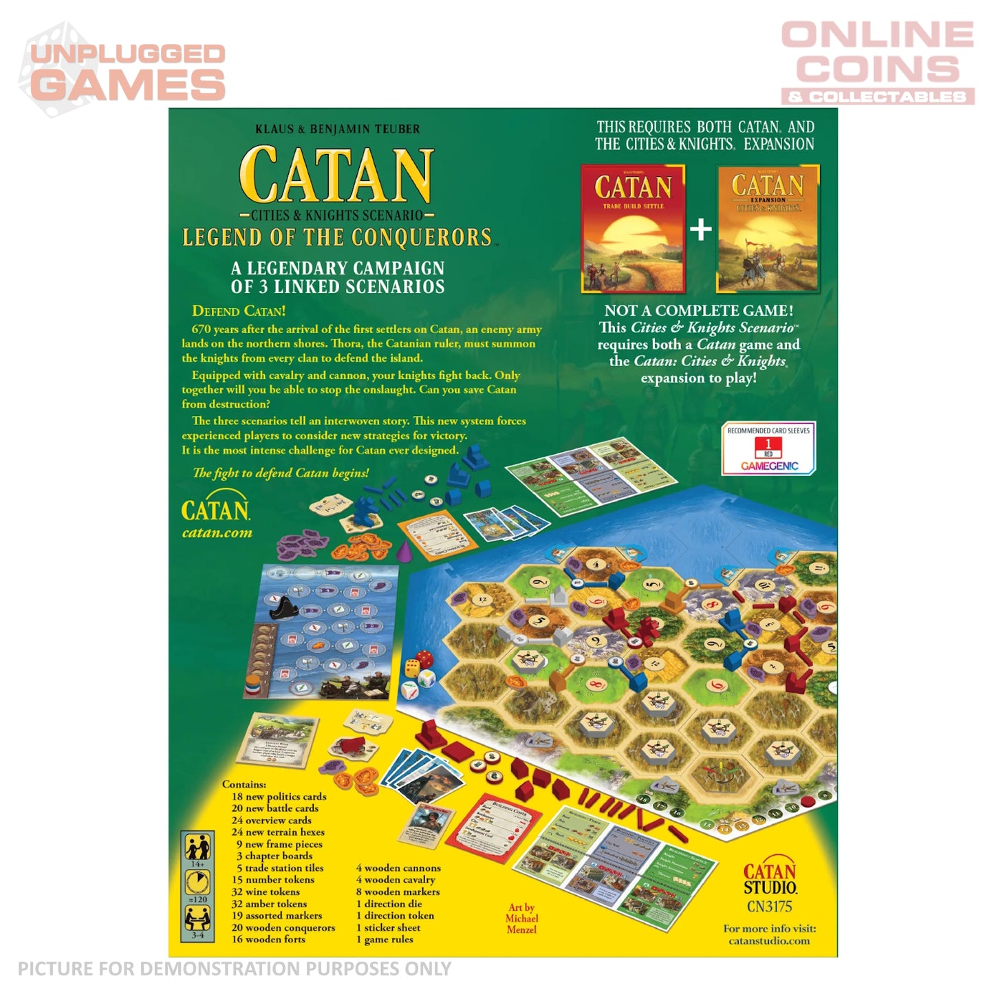 Catan - Legend of the Conquerors Expansion