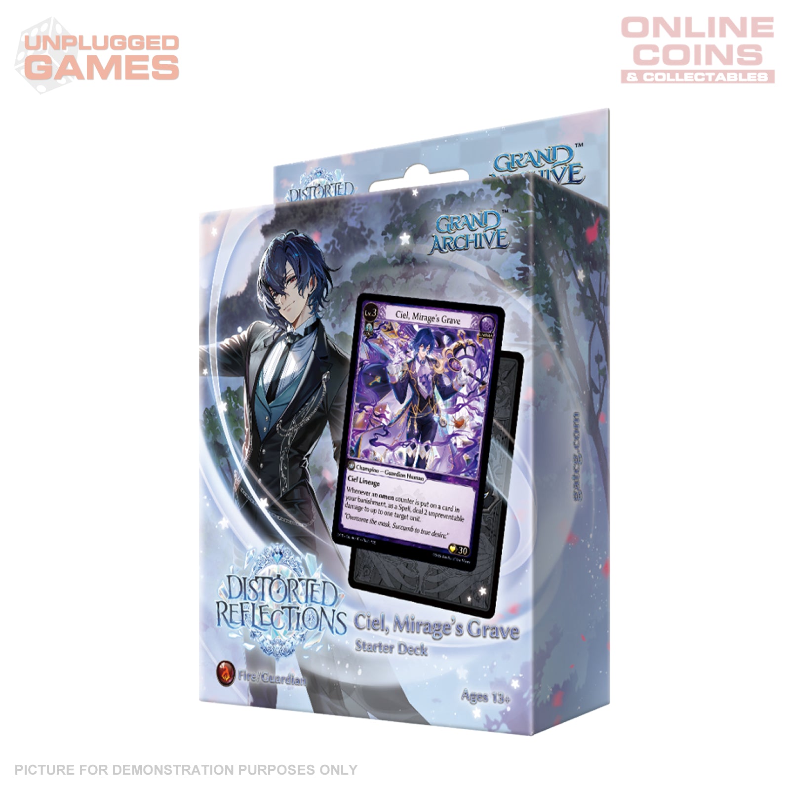 Grand Archive TCG: Distorted Reflections – Starter Deck – Ciel, Mirage’s Grave