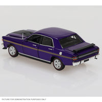 DDA Collectibles Series - 1:32 Purple with Gold Stripes FORD XY GTHO Phase III Falcon