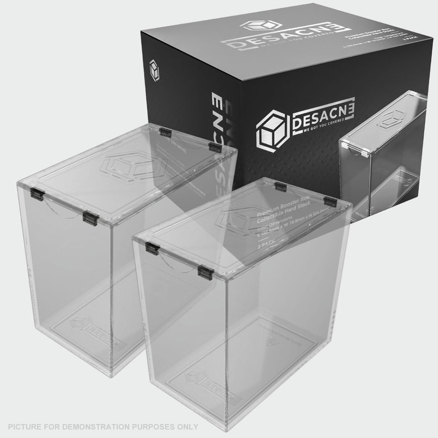 Desacne - Premium Booster Box Protector - 2 Pack