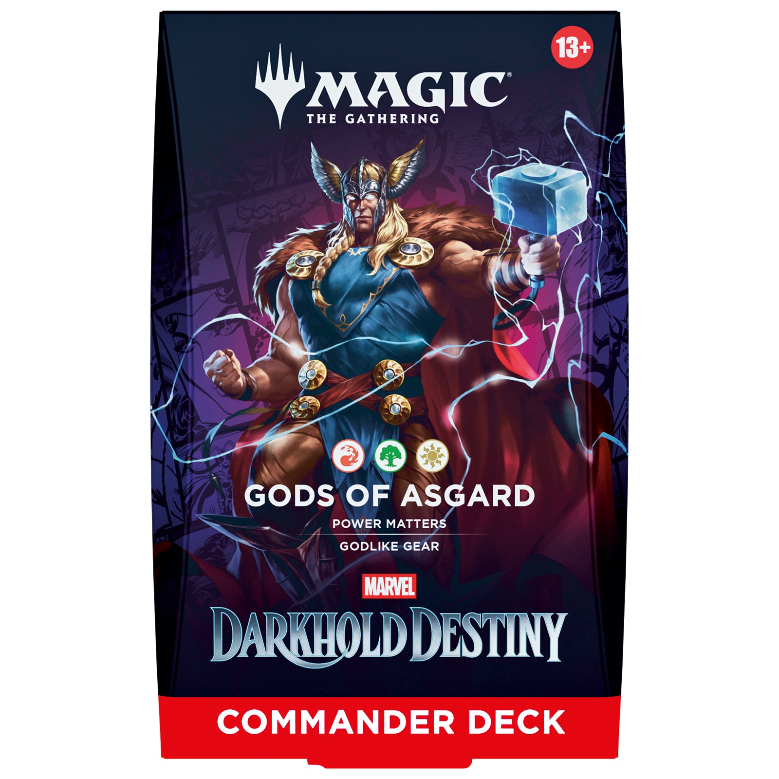 Magic the Gathering – Darkhold Destiny - Commander Deck – Gods of Asgard - PRE ORDER