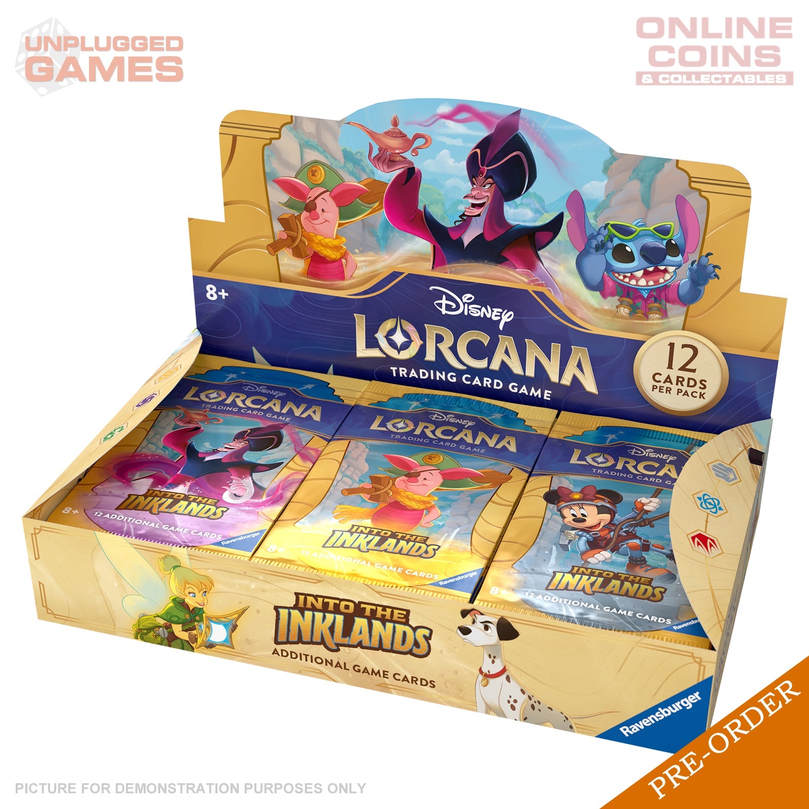 Lorcana - Series 3 - DLC Into The Inklands - Booster Box - PRE-ORDER