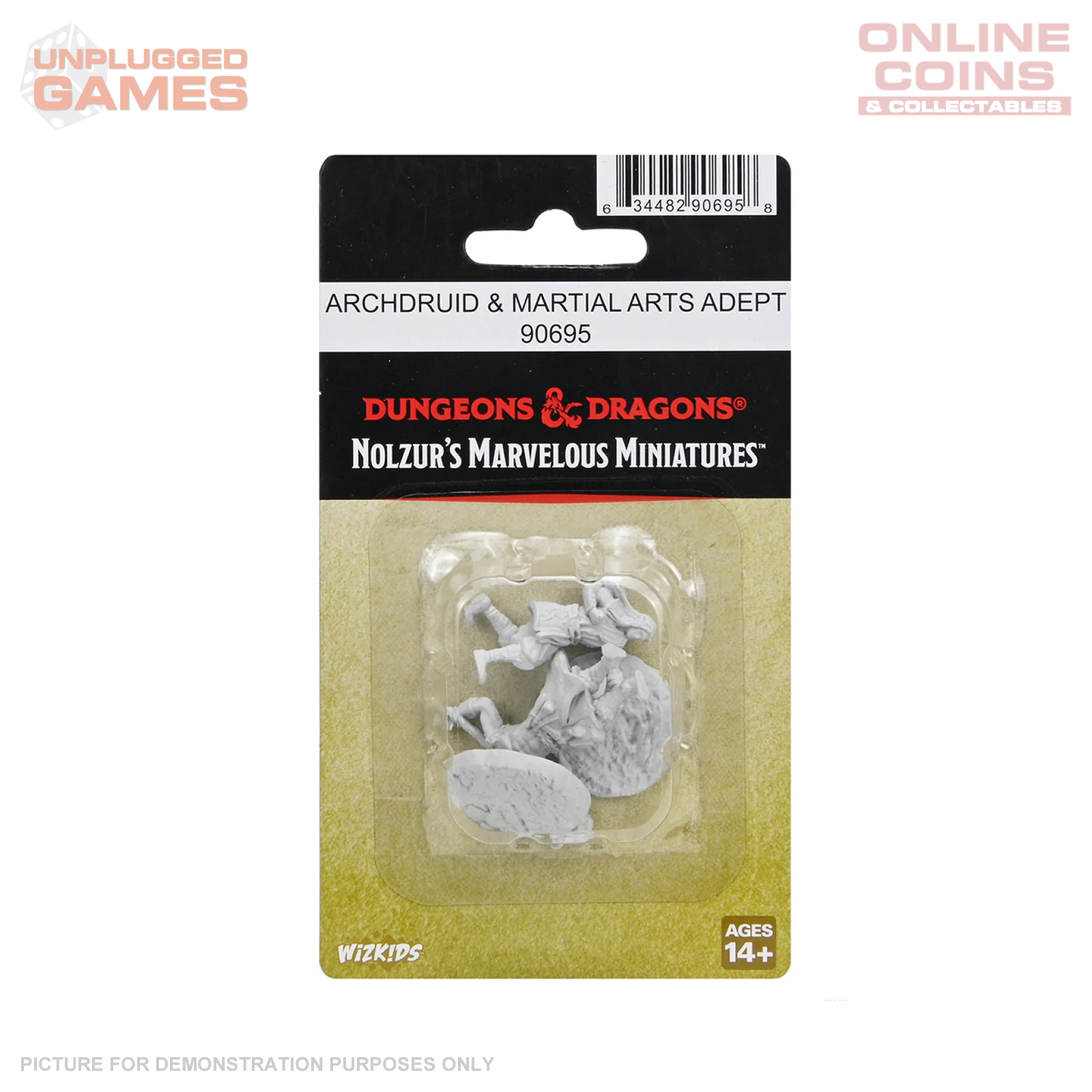 Dungeons and Dragons: Nolzur's Marvelous Miniatures - Archdruid & Martial Arts Adept