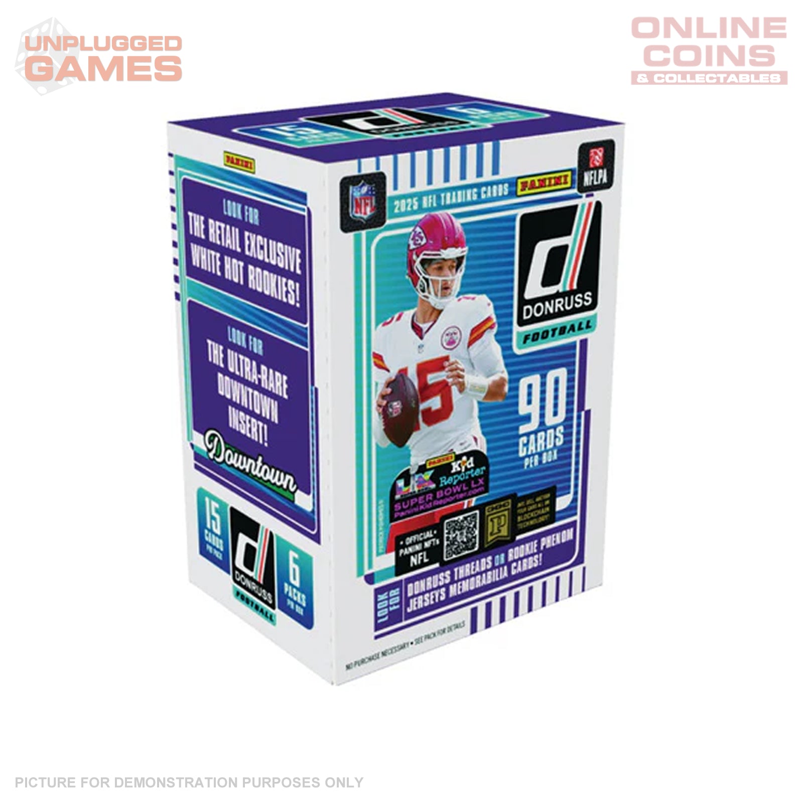 Panini Donruss Optic 2025 NFL Football Blaster