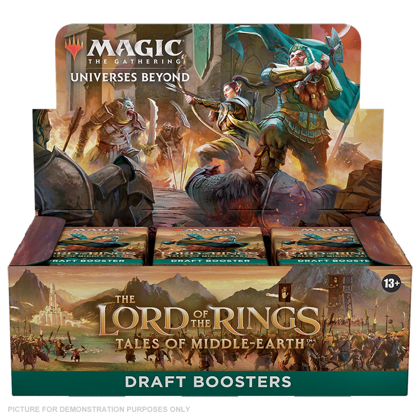 Magic the Gathering LOTR Tales of Middle Earth - DRAFT Booster BOX of 36 Packs