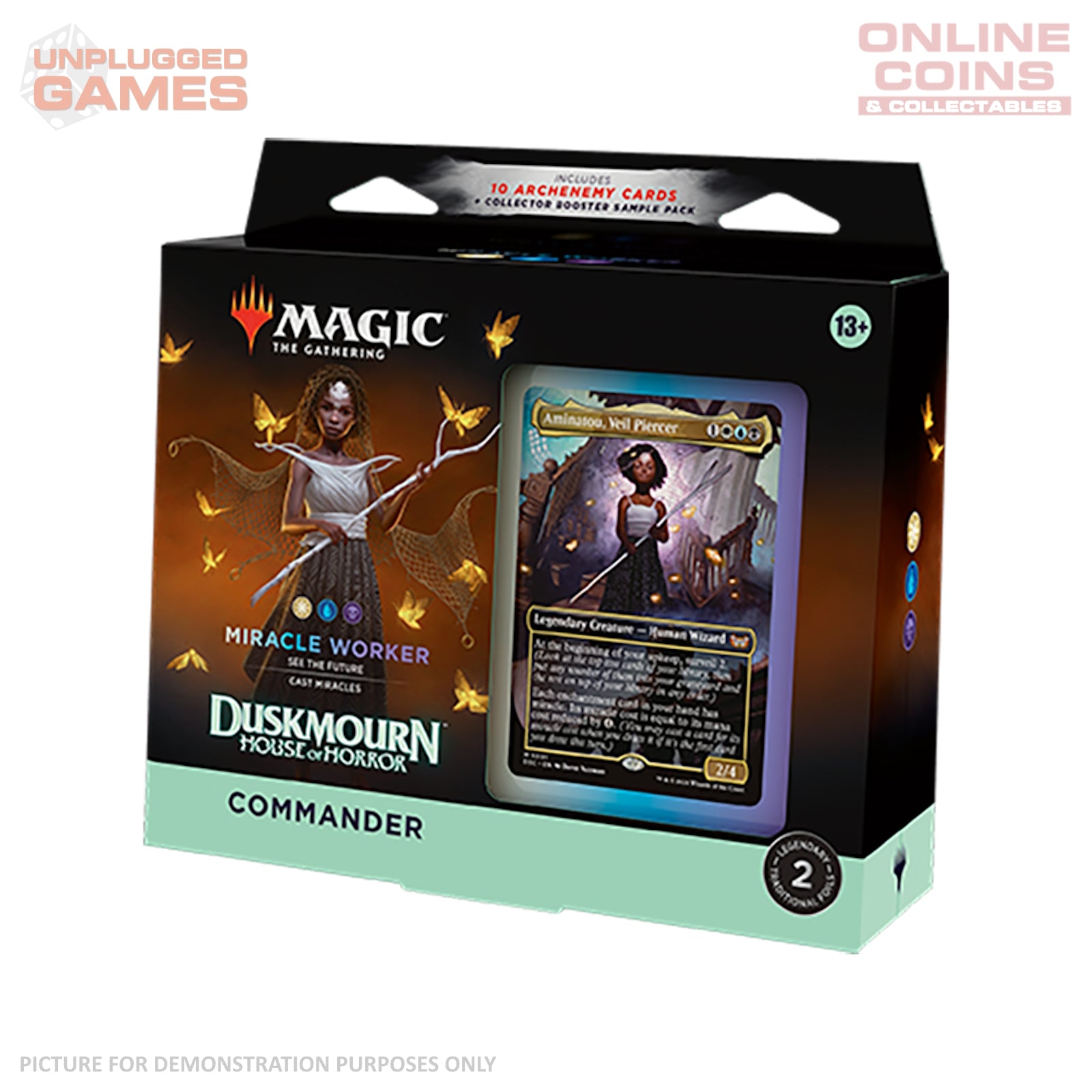 Magic the Gathering - Duskmourn House of Horror - Commander DECK Miracle Worker