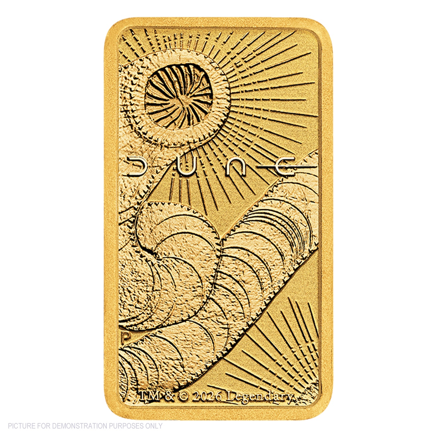 Perth Mint 2026 1g Gold Minted Bar - DUNE