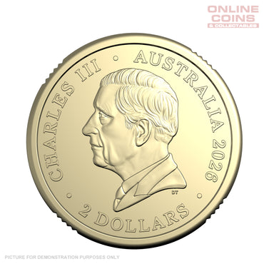 2026 RAM $2 Coloured Circulating Coin – Dawn Service – Uncirculated