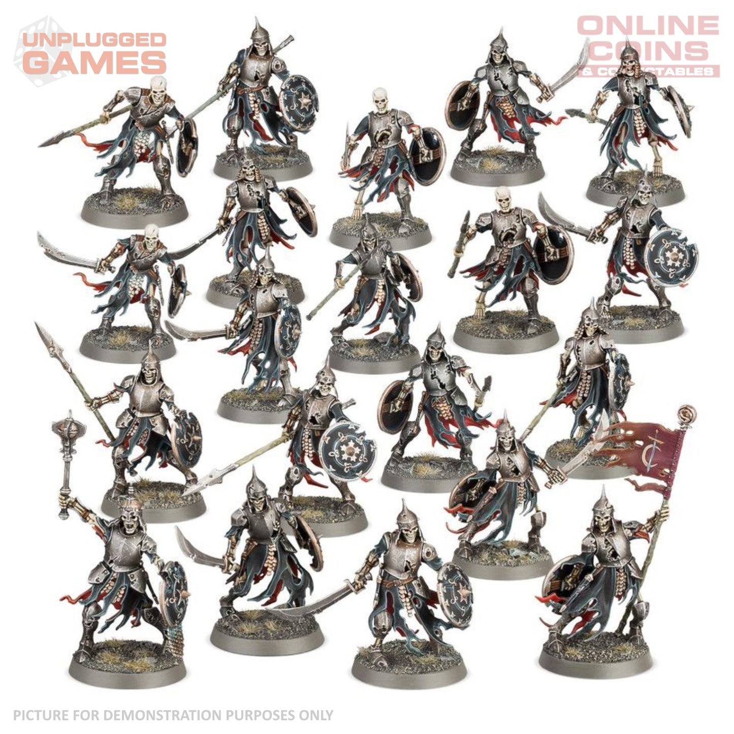 Warhammer Age of Sigmar - Soulblight Gravelords Deathrattle Skeletons
