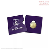 2023 Australia Post AFL $1 Coin in Card - Fremantle Dockers