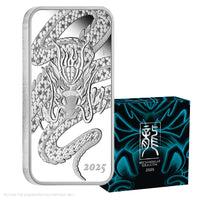 2025 Perth Mint Dragon 1oz Silver Proof Rectangular Coin