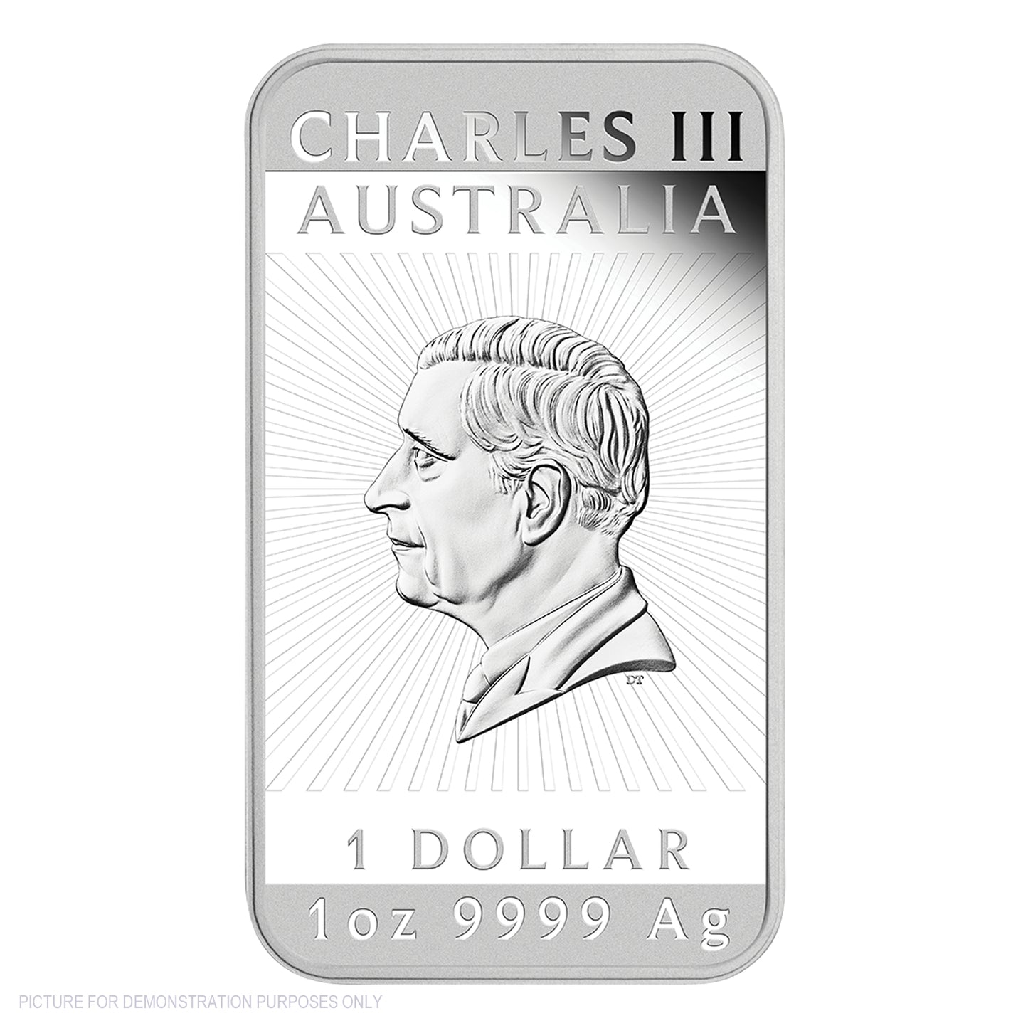 2025 Perth Mint Dragon 1oz Silver Proof Rectangular Coin