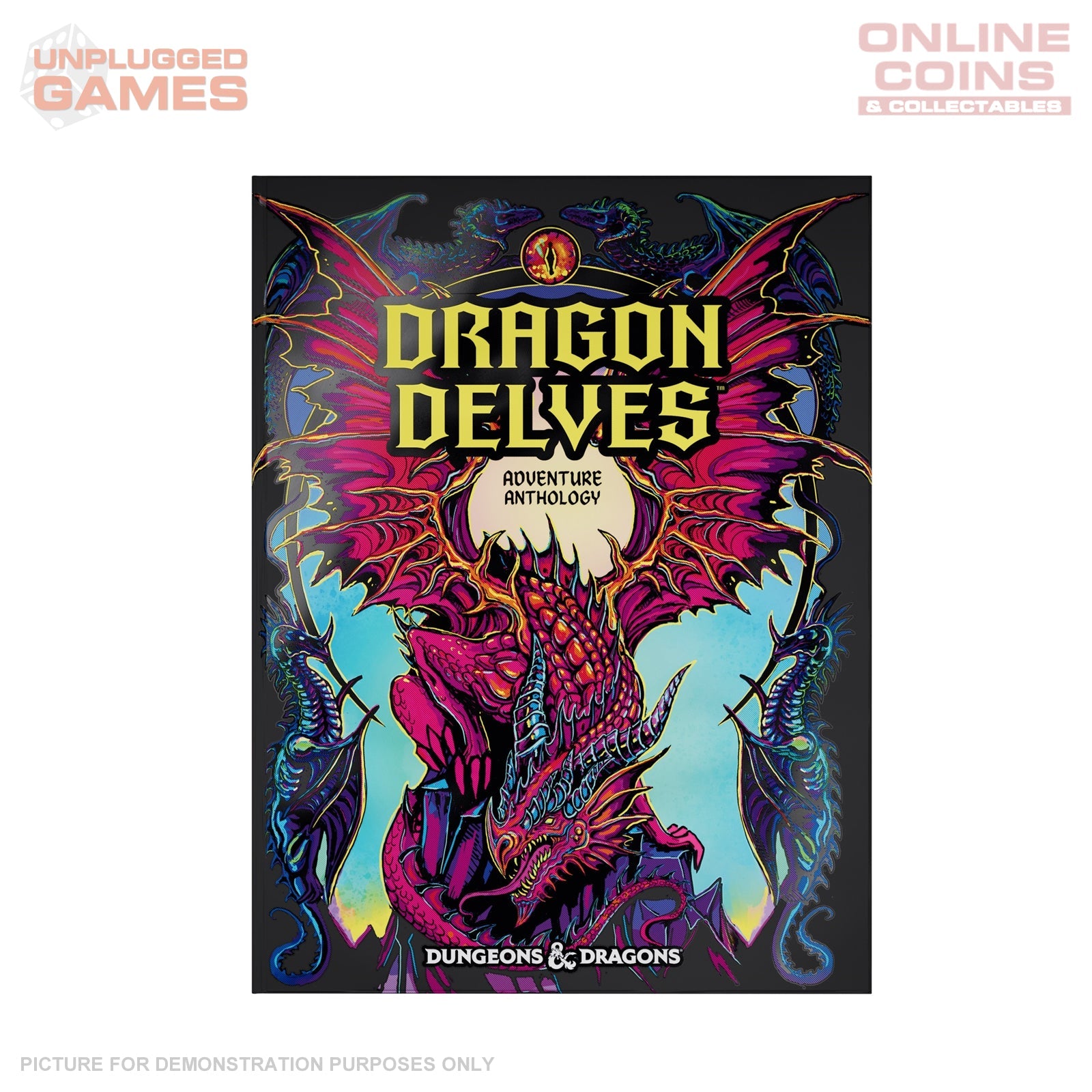 Dungeons & Dragons - Dragon Delves - An Adventure Anthology Alternative Cover Hardcover Book - PREORDER