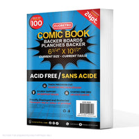 COMIC COMBO - ULTRA PRO EVORETRO - Standard CURRENT Size Comic Bags & Backing Boards x 100