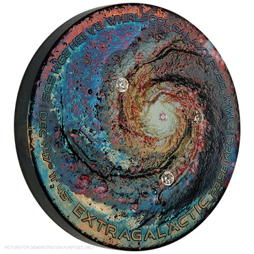 2025 Perth Mint 5oz Silver Patinaed Coloured Coin - Extragalactic