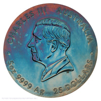 2025 Perth Mint 5oz Silver Patinaed Coloured Coin - Extragalactic