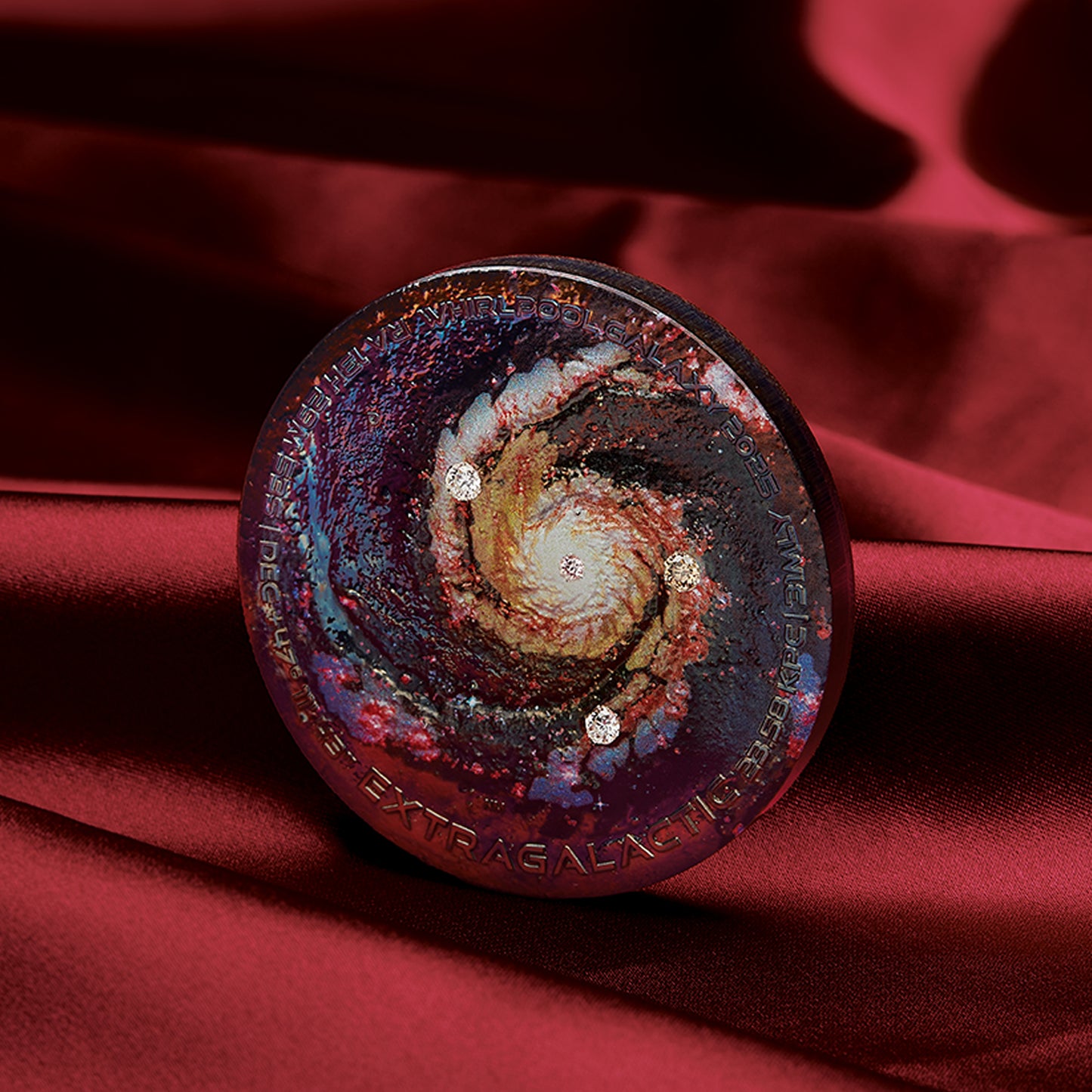 2025 Perth Mint 5oz Silver Patinaed Coloured Coin - Extragalactic
