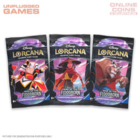 Lorcana - Series 2 - DLC Rise Of The Floodborn - SEALED SINGLE BOOSTER PACK